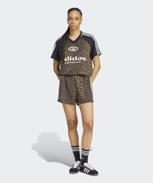 ADIDAS ADIDAS Satin Short Pants - Leopard:Brown