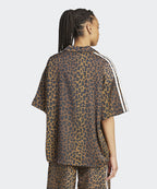ADIDAS ADIDAS Shirt Leopard:Brown