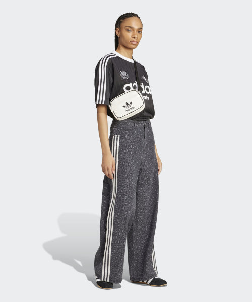 ADIDAS ADIDAS Denim Loose Pants - Leopard:Charcoal