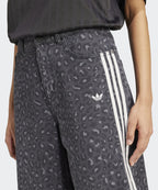 ADIDAS ADIDAS Denim Loose Pants - Leopard:Charcoal