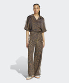 ADIDAS ADIDAS Denim Loose Pants - Leopard: Brown