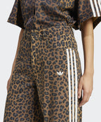 ADIDAS ADIDAS Denim Loose Pants - Leopard: Brown
