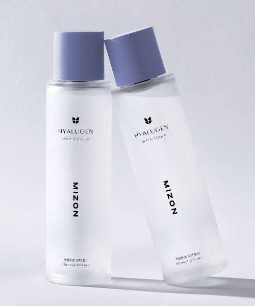 MIZON Hyalugen Water Moisture Elasticity Toner 130ml + 2 Collagen Gel Masks provided