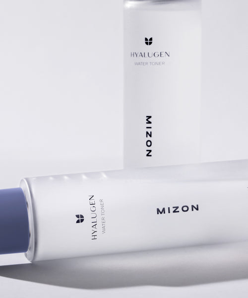 MIZON Hyalugen Water Moisture Elasticity Toner 130ml + 2 Collagen Gel Masks provided