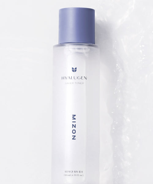 MIZON Hyalugen Water Moisture Elasticity Toner 130ml + 2 Collagen Gel Masks provided
