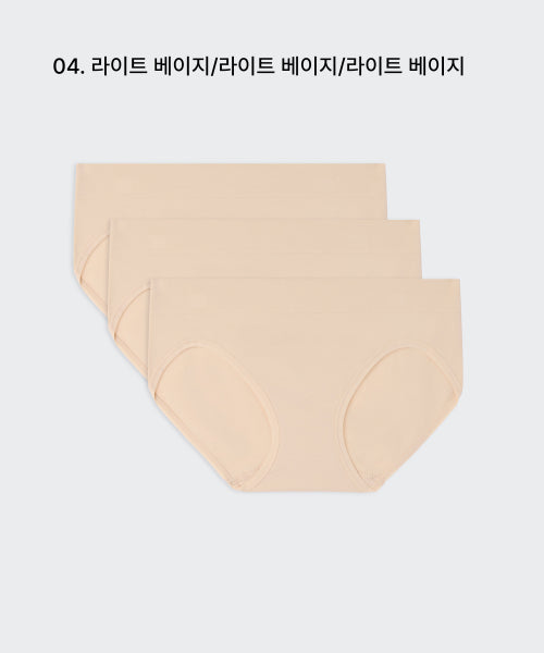 MUSINSA STANDARD WOMAN MUSINSA STANDARD WOMAN Women's Whole Garment Panties 3 Pack