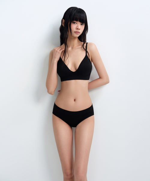 MUSINSA STANDARD WOMAN MUSINSA STANDARD WOMAN Women's Whole Garment Bralette [Black]