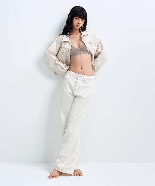 MUSINSA STANDARD WOMAN MUSINSA STANDARD WOMAN Women's Whole Garment Bralette Taupe