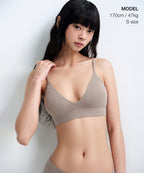 MUSINSA STANDARD WOMAN MUSINSA STANDARD WOMAN Women's Whole Garment Bralette Taupe