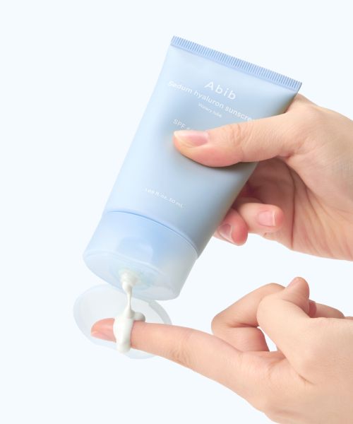 abib Aqua Bounce Hyaluronic Acid Watery Sun Serum SPF50+ PA++++ 50ml (+3 random sunscreen samples)