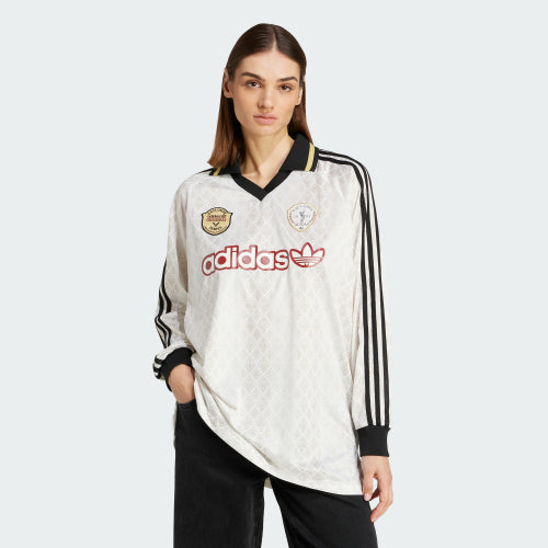ADIDAS ADIDAS Retro Sports Cricket Inspired Long Sleeve Jersey