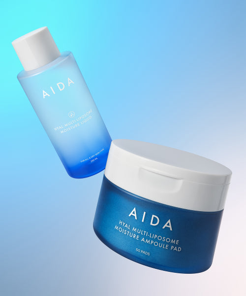 AIDA COSMETIC AIDA COSMETIC Hyal Multi-Liposome Moisture Ampoule Pad Kit