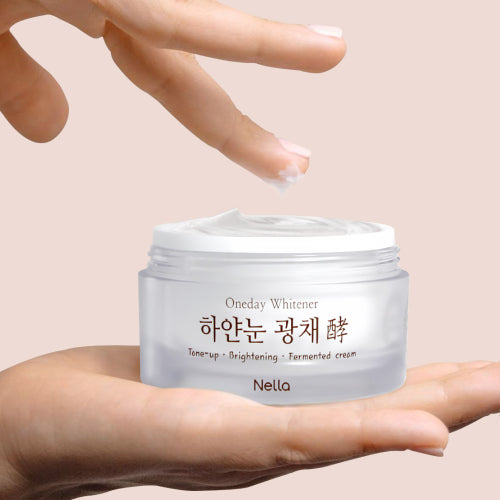 NELLA NELLA White Eye Glow Fermented Tone-up Cream 50g