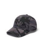MATIN KIM MATIN KIM Camouflage Logo Ball Cap in Charcoal