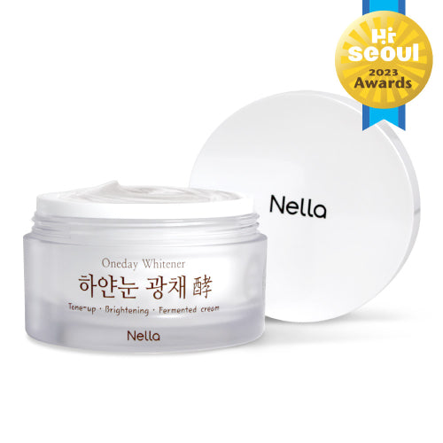 NELLA NELLA White Eye Glow Essence + Tone-Up Cream Set