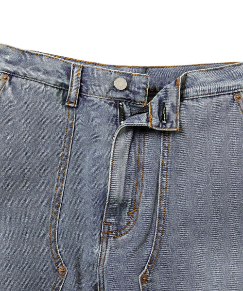 THISISNEVERTHAT THISISNEVERTHAT Denim Carpenter Short Washed Blue