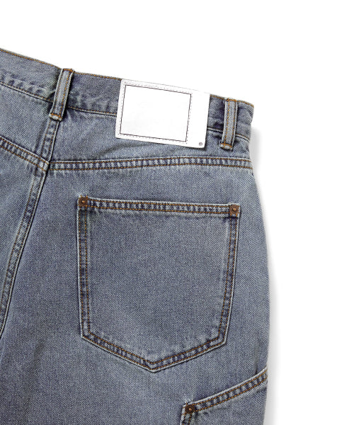 THISISNEVERTHAT THISISNEVERTHAT Denim Carpenter Short Washed Blue
