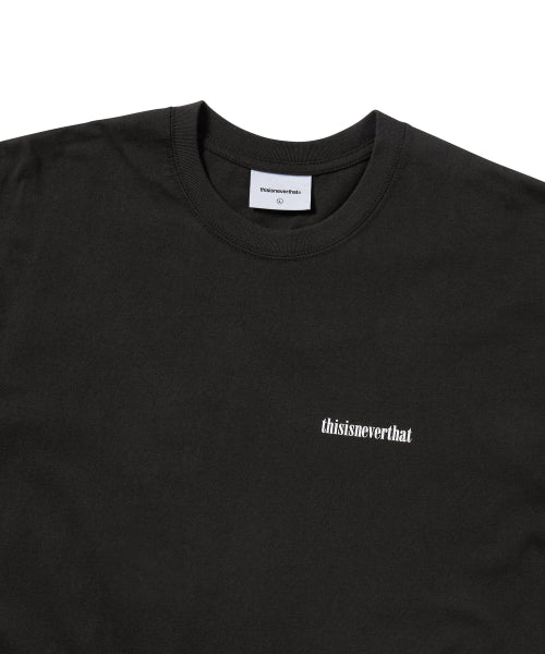 THISISNEVERTHAT THISISNEVERTHAT T-Shirt 4 Panels Tee Off Black