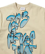 THISISNEVERTHAT THISISNEVERTHAT Graffiti Tee Pale Lime