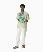 THISISNEVERTHAT THISISNEVERTHAT Graffiti Tee Pale Lime