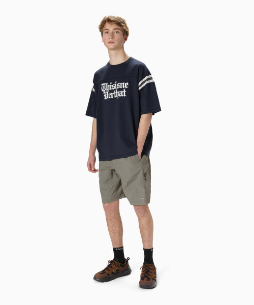 THISISNEVERTHAT THISISNEVERTHAT Football Tee Navy