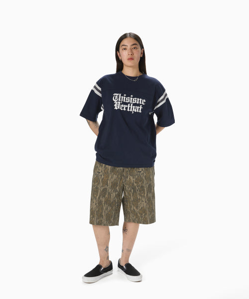 THISISNEVERTHAT THISISNEVERTHAT Football Tee Navy