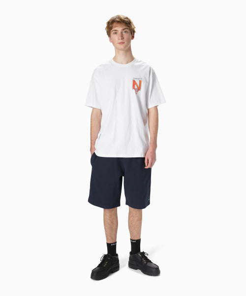 THISISNEVERTHAT THISISNEVERTHAT N Basketball Hoop Tee White