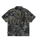 THISISNEVERTHAT THISISNEVERTHAT Jacquard Pattern Button Up Top Black