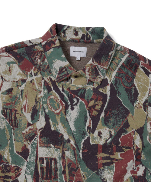 THISISNEVERTHAT THISISNEVERTHAT Jacquard Pattern Button Up Top Multi