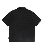 THISISNEVERTHAT THISISNEVERTHAT Terry S/S Zip Shirt Black