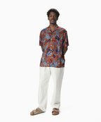 THISISNEVERTHAT THISISNEVERTHAT Weird Paisley Shirt Red