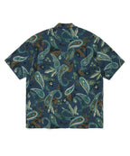 THISISNEVERTHAT THISISNEVERTHAT Weird Paisley Shirt Navy