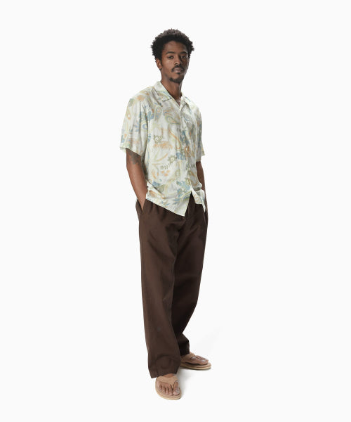 THISISNEVERTHAT THISISNEVERTHAT Weird Paisley Shirt Ivory