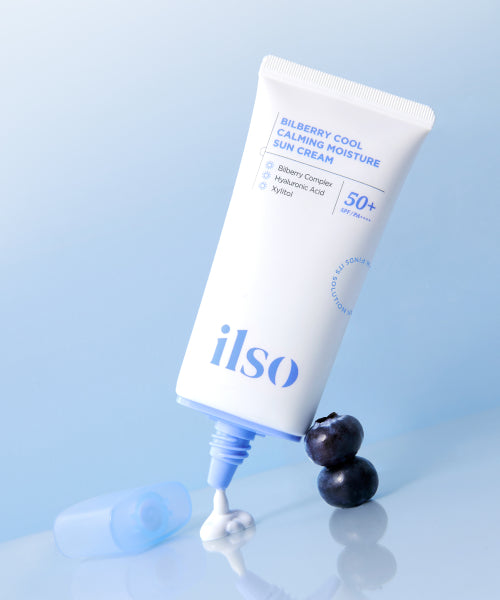 ILSO ILSO Bilberry Cool Calming Moisture Sun Cream SPF 50+ 50ml