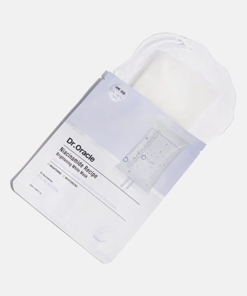 DR.ORACLE DR.ORACLE Niacinamide Recipe Radiance White Mask 30 sheets