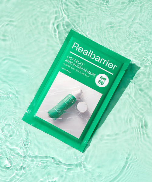 REAL BARRIER REAL BARRIER Cicare Relief Rx Fade-in Serum Mask 10 sheets