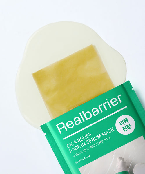 REAL BARRIER REAL BARRIER Cicare Relief Rx Fade-in Serum Mask 10 sheets