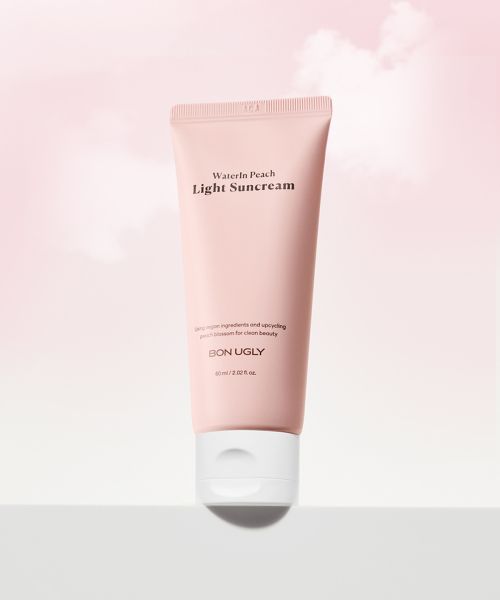 bonugly Watery Peach Light Sunscreen 60ml (SPF 50+ PA++++) + Firming Kelp 3 types (1.5ml x 3) 7 shee