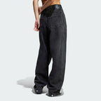 ADIDAS ADIDAS Denim Pants Fitted Washed Black