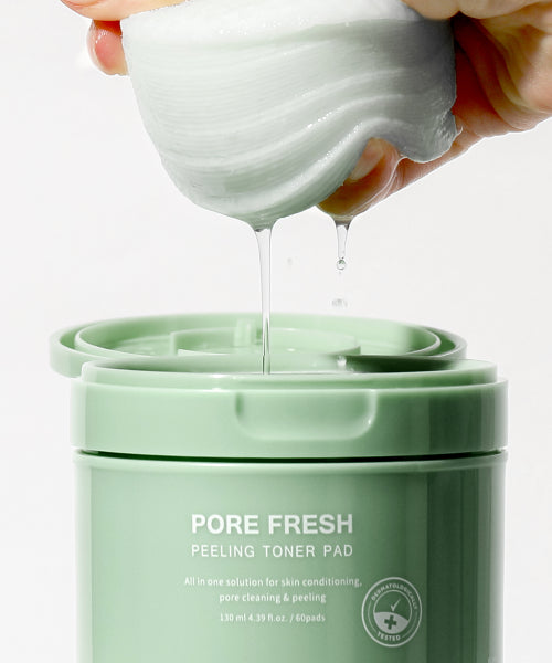 MIZON Pore ​​Fresh Peeling Toner Pads 60 sheets