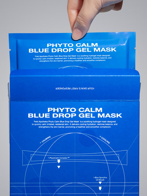 FELD APOTHEKE FELD APOTHEKE Phyto Calm Blue Drop Gel Mask (5 sheets)