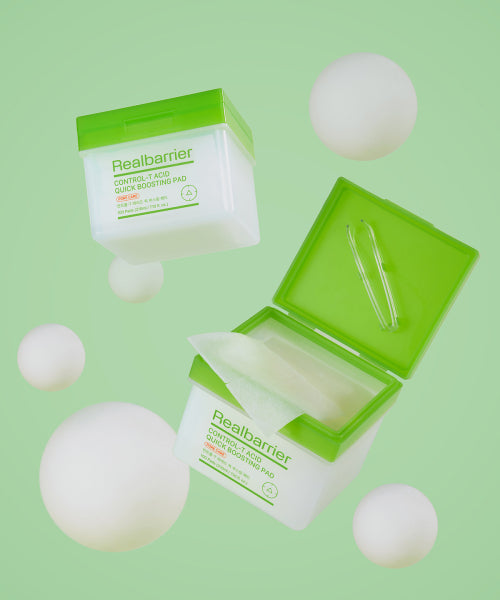 REAL BARRIER REAL BARRIER Control-T Acid Quick Boosting Pads 100 sheets