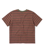 THISISNEVERTHAT THISISNEVERTHAT Striped W Tee Khaki