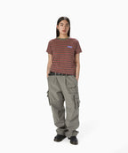THISISNEVERTHAT THISISNEVERTHAT Striped W Tee Khaki