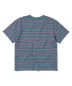 THISISNEVERTHAT THISISNEVERTHAT Striped W Tee Light Blue