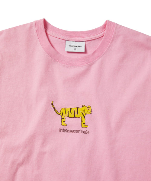THISISNEVERTHAT THISISNEVERTHAT T-Shirt Yellow Cat Tee Pink