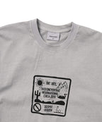 THISISNEVERTHAT THISISNEVERTHAT Caution Sign Tee Grey