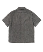 THISISNEVERTHAT THISISNEVERTHAT Damaged Denim Zip Shirt Grey