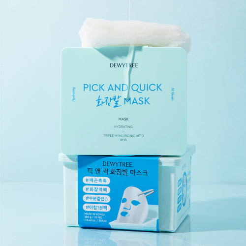 Dewytree [5 types of masks] Pick&Quick removable mask 30 sheets + double pad 10 sheets