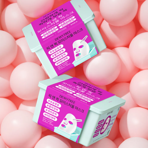 Dewytree [5 types of masks] Pick&Quick removable mask 30 sheets + double pad 10 sheets